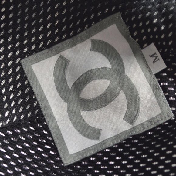 Chanel Sport Line Cap Hat Black #M Small Good - Picture 5 of 12